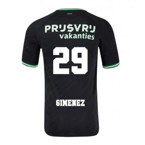 Feyenoord Santiago Gimenez #29 Gostujuci Dres 2024-25 Kratak Rukavima